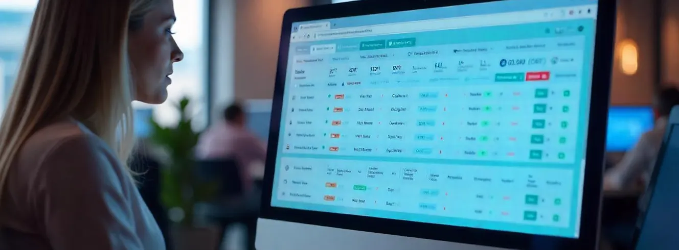 Travel agent using AgencyAuto My Bookings dashboard to track and manage reservations