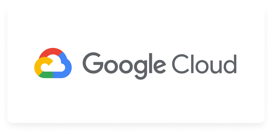 Google Cloud partner logo showcasing cloud-based infrastructure for travel agencies.