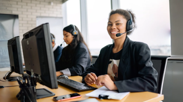 Travel agency team delivering client communication and support to build trust during travel disruptions.